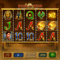 Casumo - Book of Dead Slot Game - Play'n GO Pokie